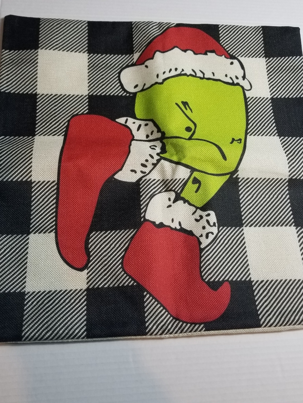 GRINCH DECORATIVE PILLOW COVER